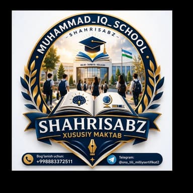 Muhammad IQ SCHOOL FILIALI BILIMZIYO LeaderCRM foydalanuvchisi
